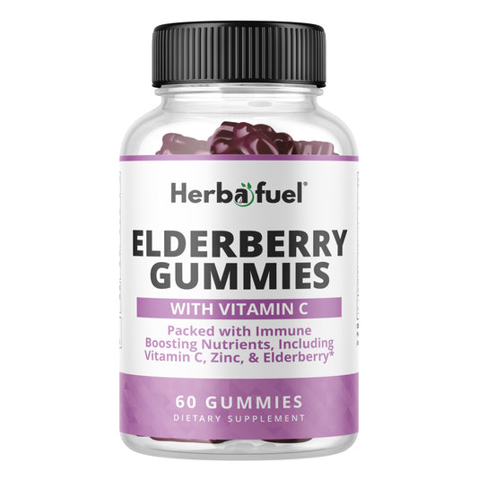Elderberry & Vitamin C Gummies - Herbafuel