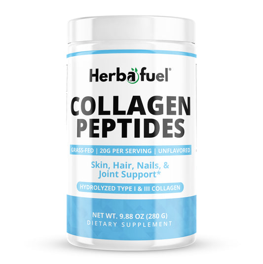 Collagen Peptides Powder (Unflavored) - Herbafuel